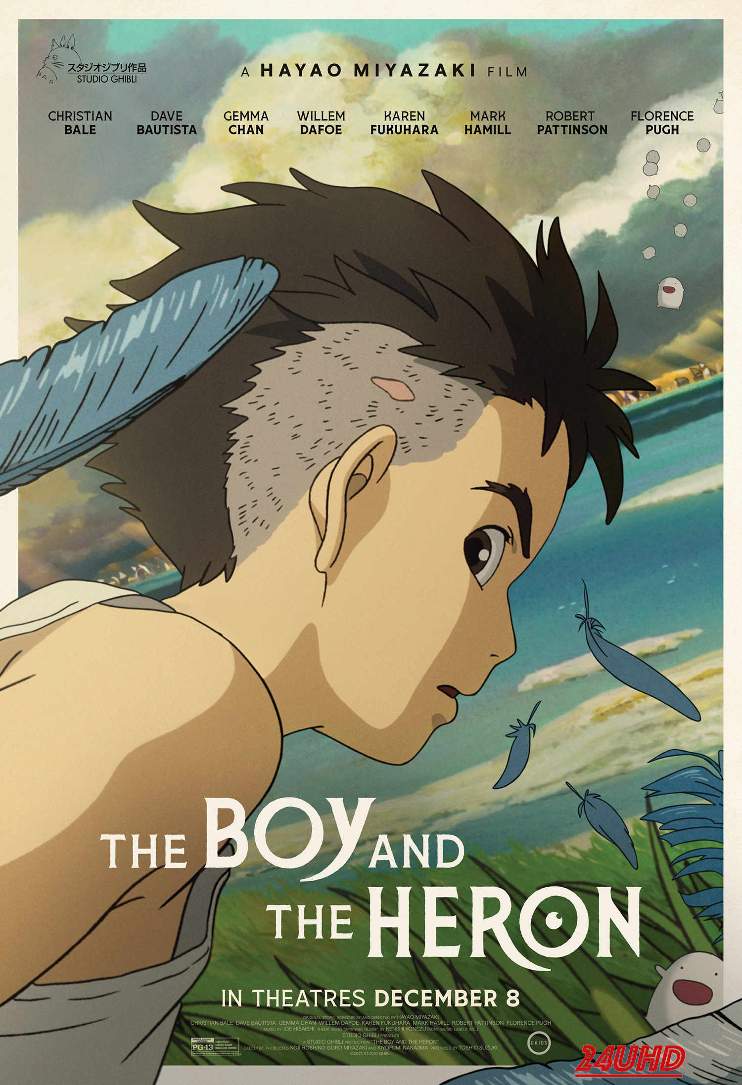 หนังเรื่อง Hayao Miyazaki and the Heron ฮายาโอะ มิยาซากิกับนกกระสา (2024) บรรยายไทย