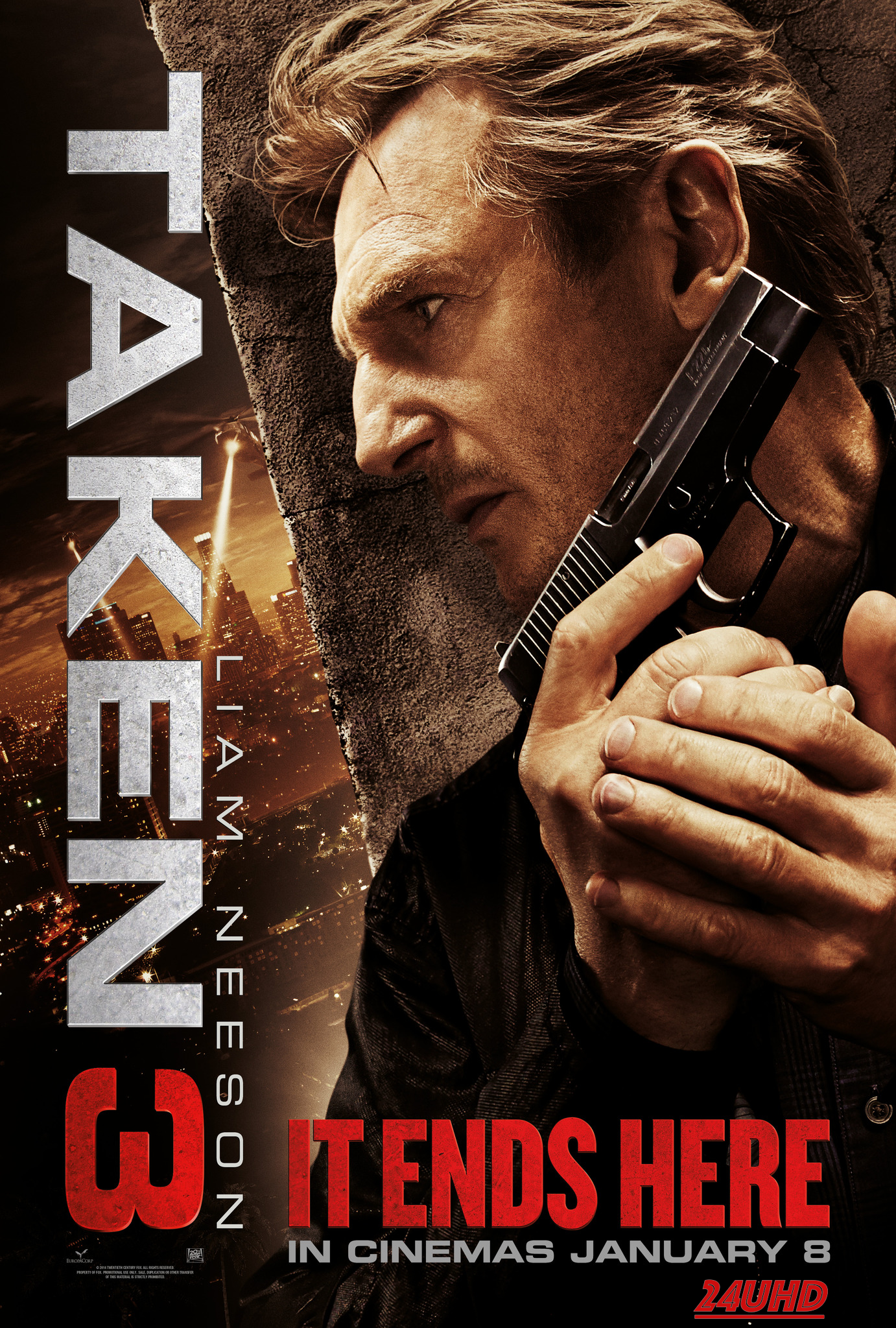 หนังเรื่อง Taken 3 เทคเคน 3 ฅนคมล่าไม่ยั้ง (Extended) (2014)