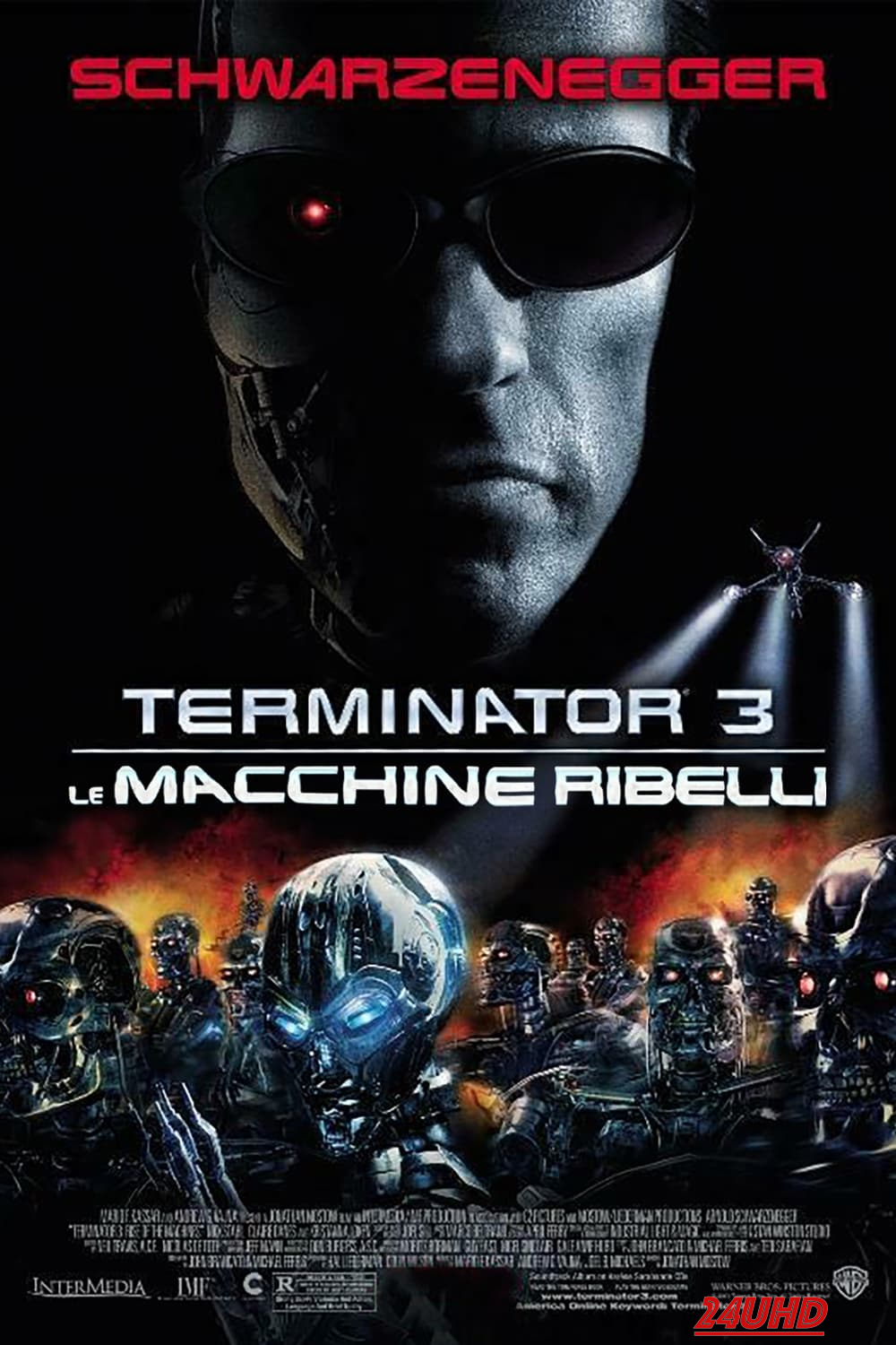 หนังเรื่อง Terminator 3  Rise of the Machines ฅนเหล็ก 3 กำเนิดใหม่เครื่องจักรสังหาร (2003)