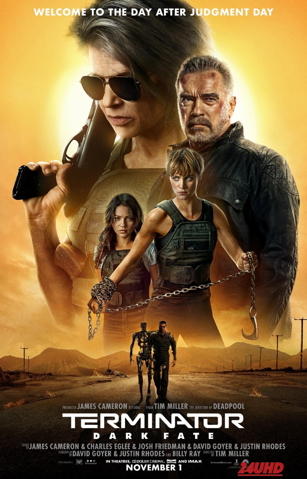หนังเรื่อง Terminator  Dark Fate ฅนเหล็ก   วิกฤตชะตาโลก (2019)
