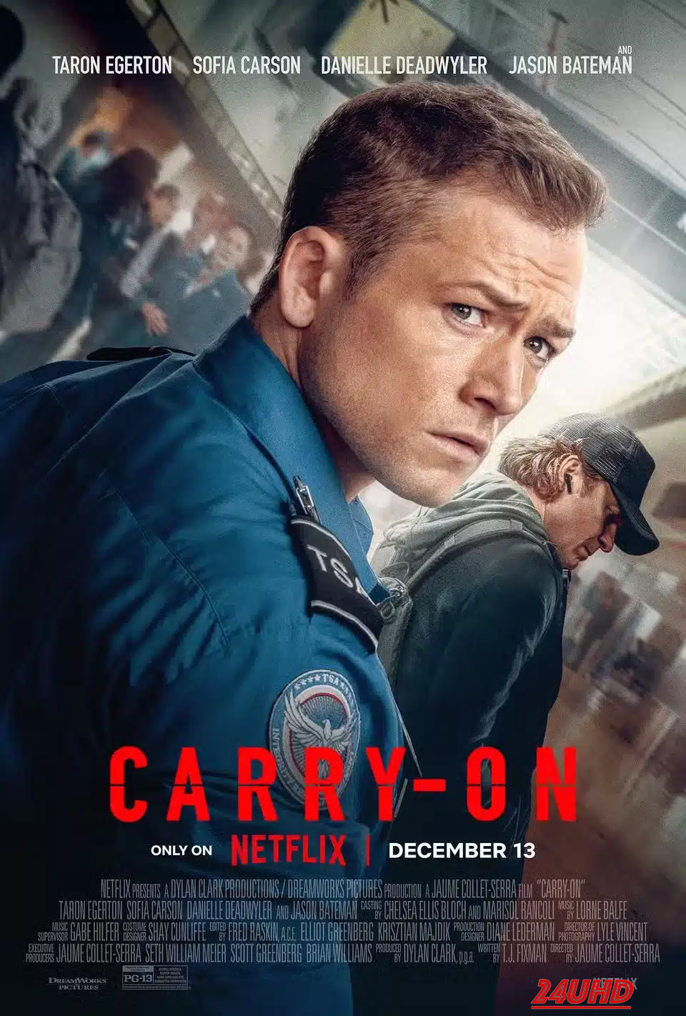 หนังเรื่อง Carry-On สัมภาระอันตราย (2024) NETFLIX