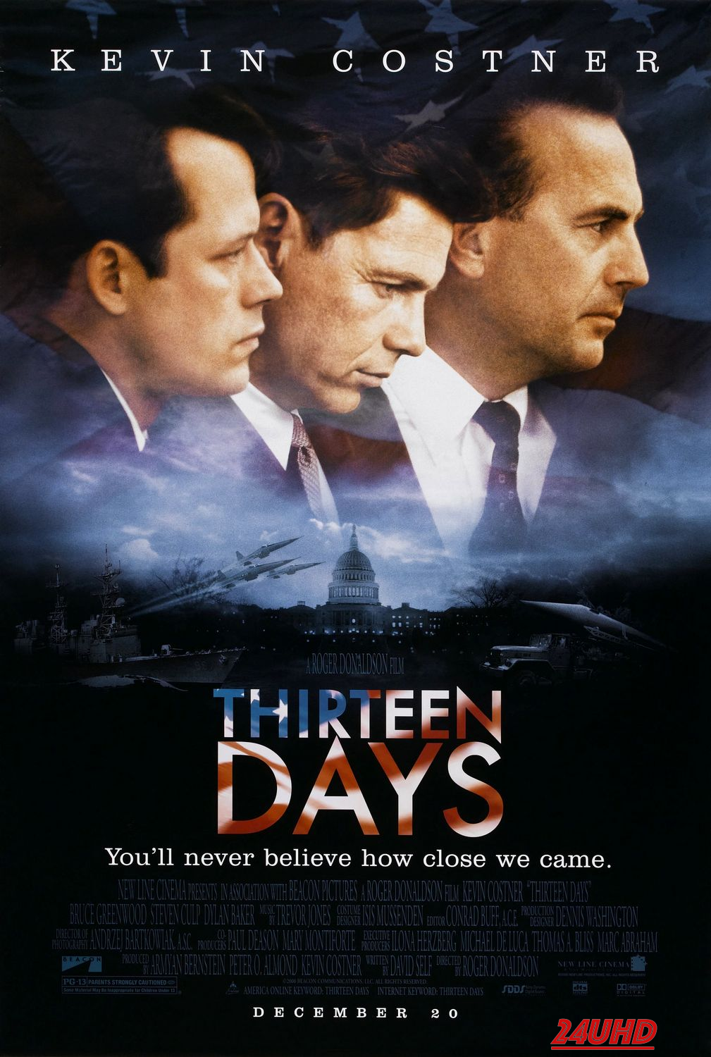 หนังเรื่อง Thirteen Days 13 วัน ปฏิบัติการหายนะโลก (2000)